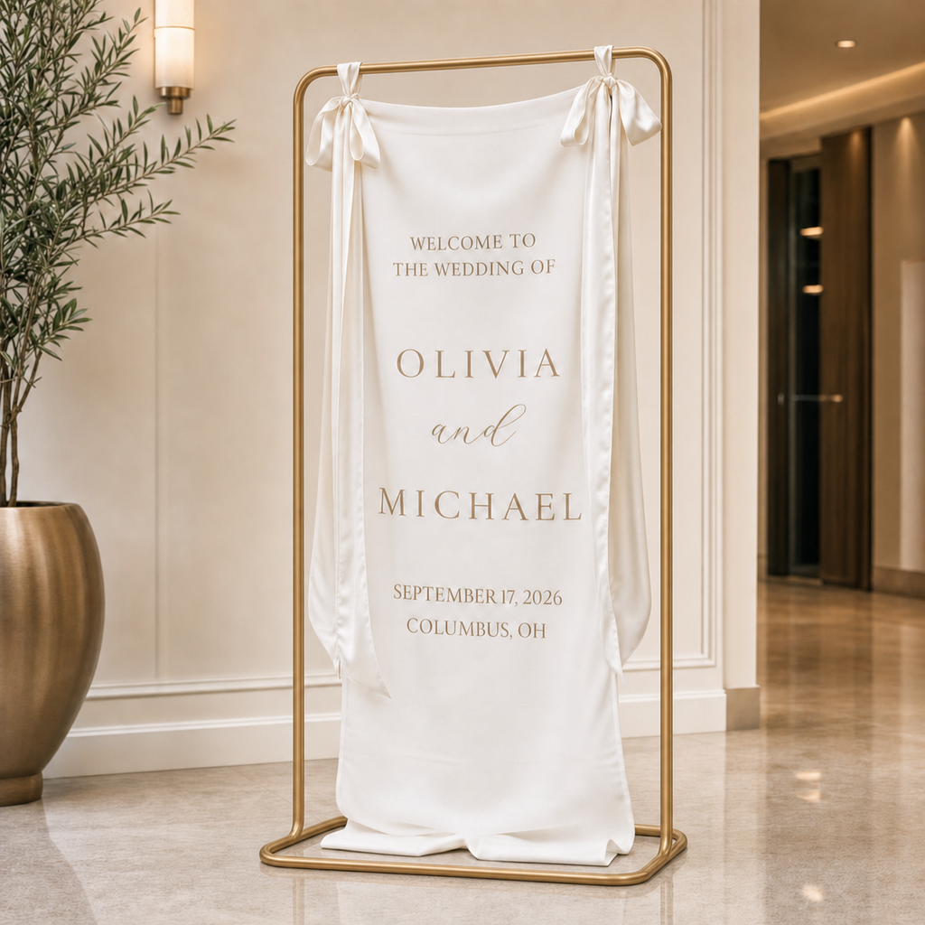 Welcome Banner & Stand